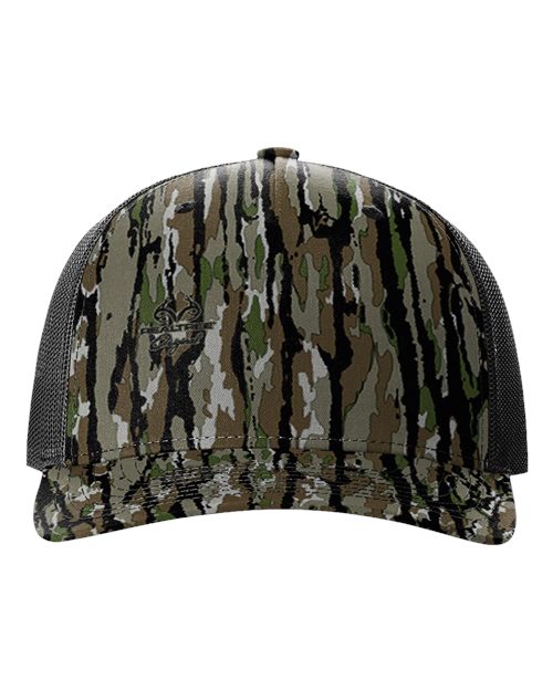 Richardson Printed Five-Panel Trucker Cap 112PFP - HatFlow Company