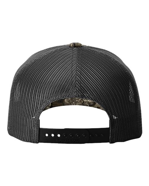 Richardson Printed Five-Panel Trucker Cap 112PFP - HatFlow Company