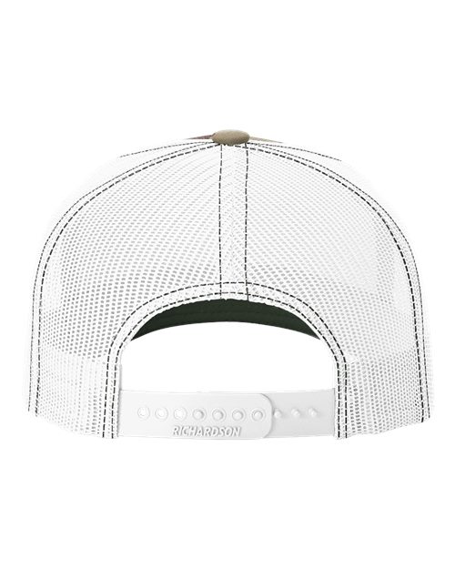 Richardson Printed Five-Panel Trucker Cap 112PFP - HatFlow Company