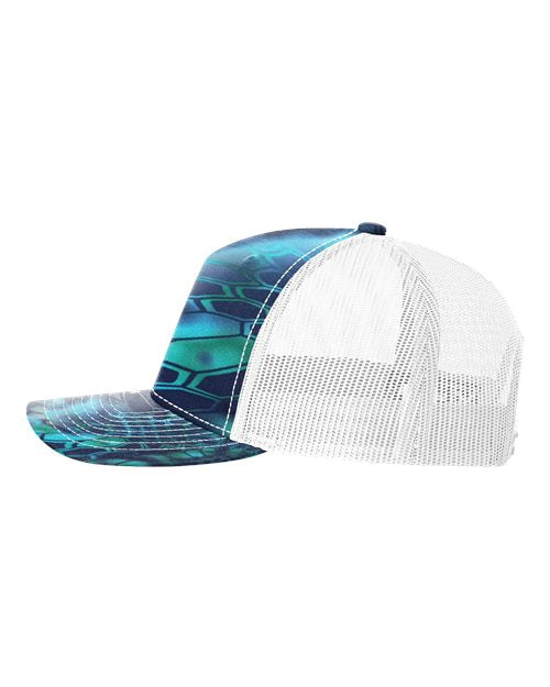 Richardson Printed Five-Panel Trucker Cap 112PFP - HatFlow Company