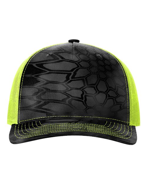 Richardson Printed Five-Panel Trucker Cap 112PFP - HatFlow Company