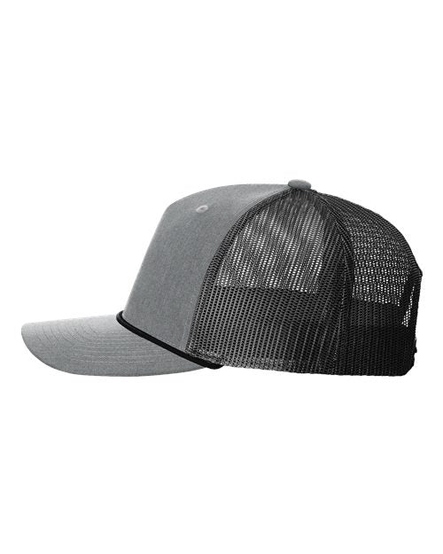 Richardson Five-Panel Trucker with Rope Cap 112FPR - HatFlow Company