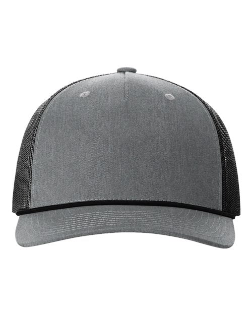 Richardson Five-Panel Trucker with Rope Cap 112FPR - HatFlow Company