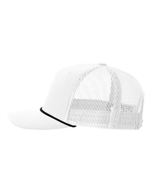Richardson Five-Panel Trucker with Rope Cap 112FPR - HatFlow Company