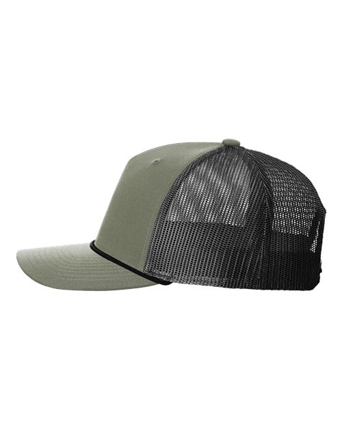 Richardson Five-Panel Trucker with Rope Cap 112FPR - HatFlow Company
