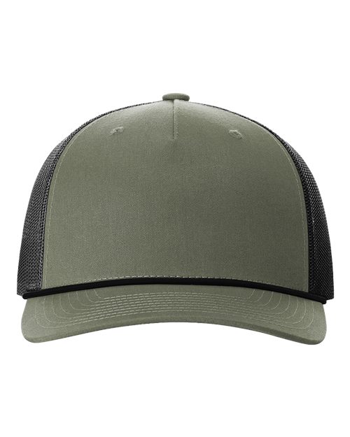 Richardson Five-Panel Trucker with Rope Cap 112FPR - HatFlow Company