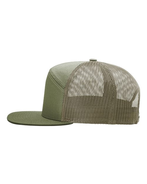Richardson Seven-Panel Trucker Cap 168 - HatFlow Company