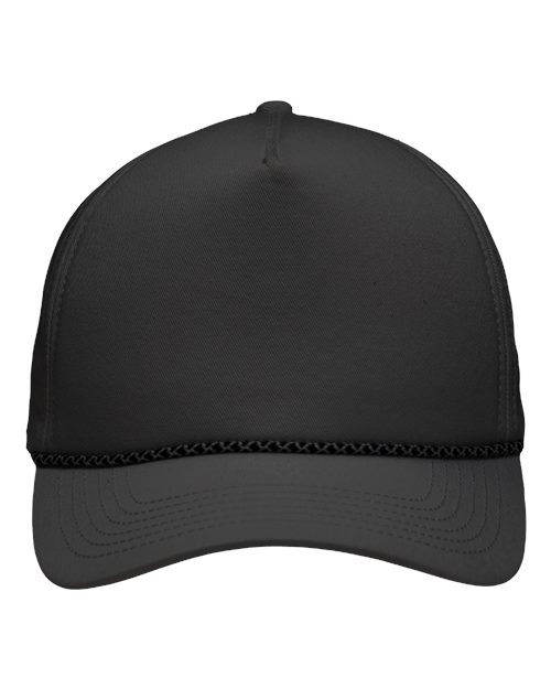 Sportsman Five-Panel Rope Heritage Fit Cap SP1300 - HatFlow Company