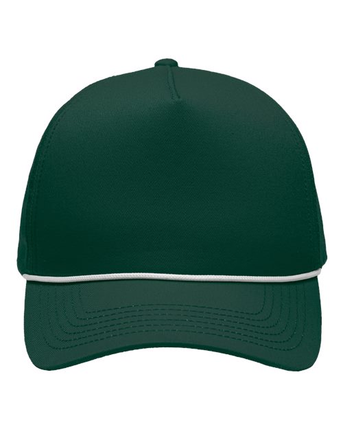Sportsman Five-Panel Rope Heritage Fit Cap SP1300 - HatFlow Company