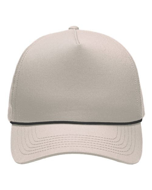 Sportsman Five-Panel Rope Heritage Fit Cap SP1300 - HatFlow Company