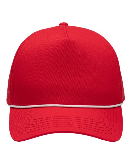 Sportsman Five-Panel Rope Heritage Fit Cap SP1300 - HatFlow Company