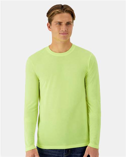 Hanes Unisex Cool DRI® Cotton Touch Long Sleeve T-Shirt 484L