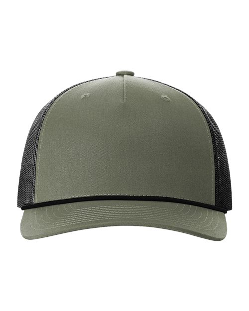 Richardson Five-Panel Trucker with Rope Cap 112FPR - HatFlow Company