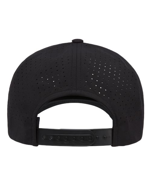 YP Classics Five-Panel Snapback with Perforated Cap 5389AP - HatFlow Company