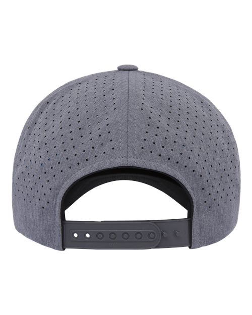 YP Classics Five-Panel Snapback with Perforated Cap 5389AP - HatFlow Company