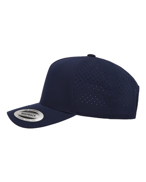 YP Classics Five-Panel Snapback with Perforated Cap 5389AP - HatFlow Company