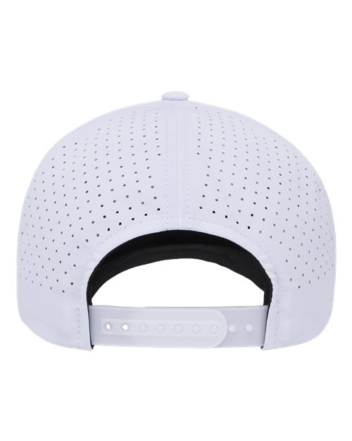 YP Classics Five-Panel Snapback with Perforated Cap 5389AP - HatFlow Company