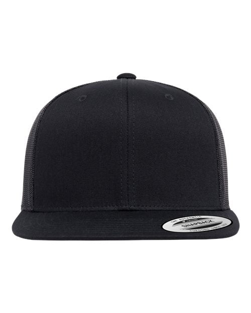 YP Classics Retro High Profile Trucker Cap 6609 - HatFlow Company