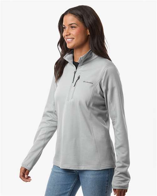 Columbia Women's Essential Hike™ Grid Fleece Half-Zip Pullover 213624 - HatFlow Company