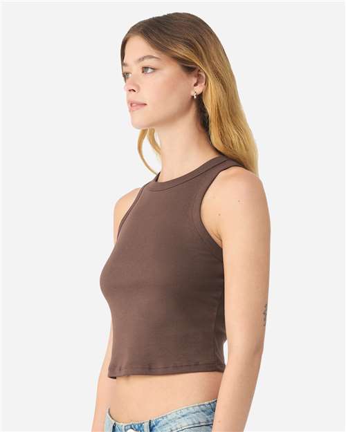 BELLA + CANVAS Women's Micro Rib Racer Tank 1019 - HatFlow Company