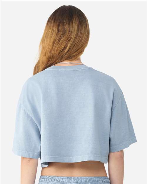 BELLA + CANVAS Women's Garment-Dyed Cropped Tee 6882GD - HatFlow Company