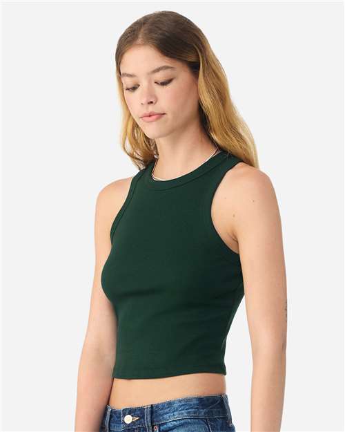 BELLA + CANVAS Women's Micro Rib Racer Tank 1019 - HatFlow Company