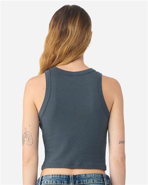 BELLA + CANVAS Women's Micro Rib Racer Tank 1019 - HatFlow Company