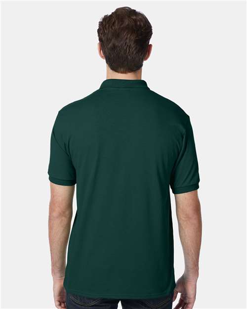 Hanes Men's EcoSmart® Jersey Polo 054X - HatFlow Company