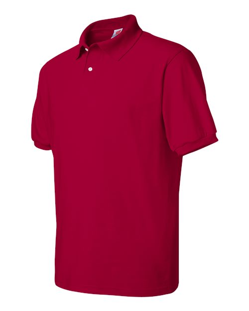 Hanes Men's EcoSmart® Jersey Polo 054X - HatFlow Company