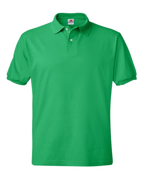 Hanes Men's EcoSmart® Jersey Polo 054X - HatFlow Company
