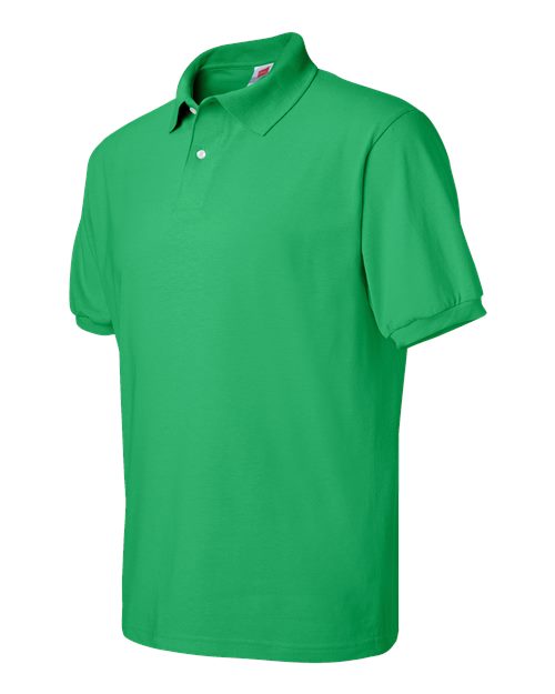 Hanes Men's EcoSmart® Jersey Polo 054X - HatFlow Company