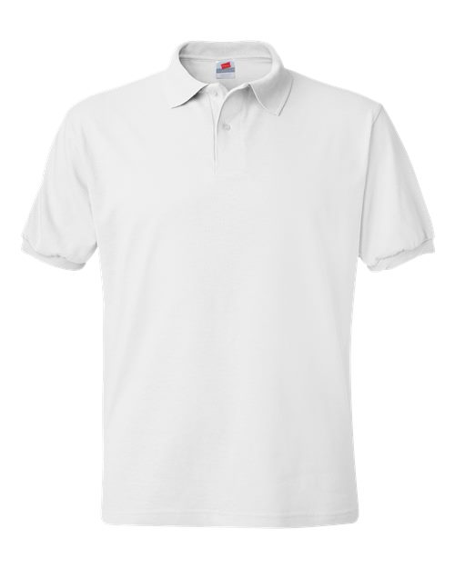 Hanes Men's EcoSmart® Jersey Polo 054X - HatFlow Company
