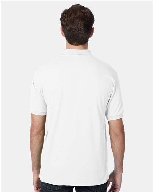 Hanes Men's EcoSmart® Jersey Polo 054X - HatFlow Company