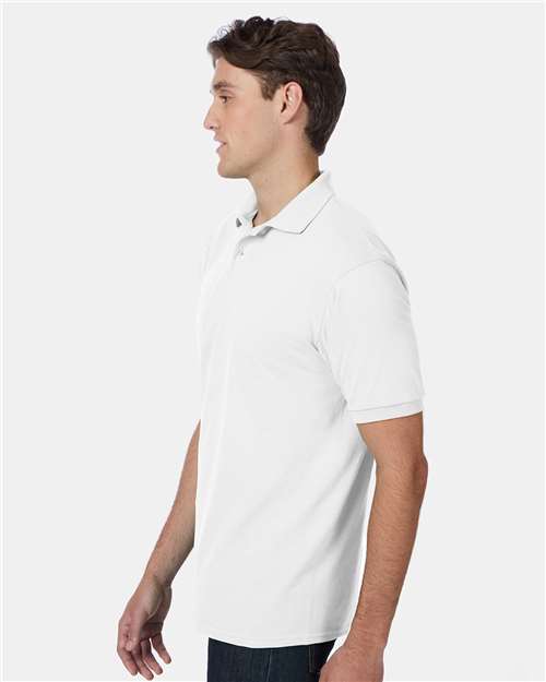 Hanes Men's EcoSmart® Jersey Polo 054X - HatFlow Company