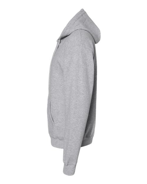 Hanes Unisex EcoSmart® Full-Zip Hooded Sweatshirt P180 - HatFlow Company