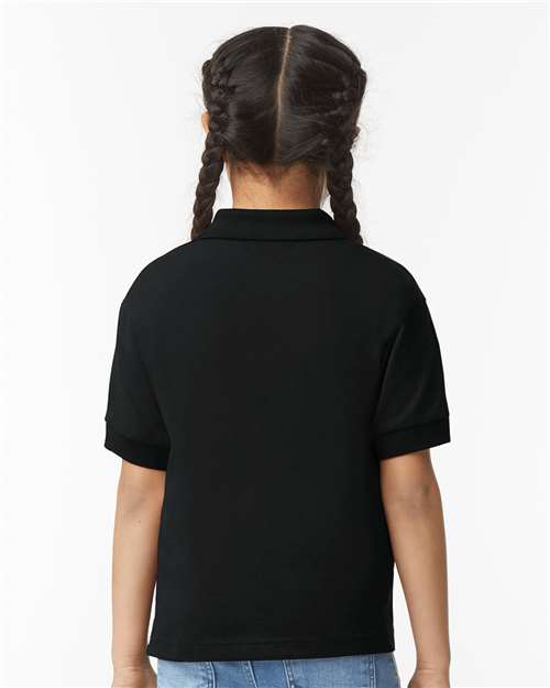 Gildan Youth DryBlend® Jersey Polo 8800B - HatFlow Company