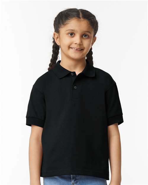 Gildan Youth DryBlend® Jersey Polo 8800B - HatFlow Company