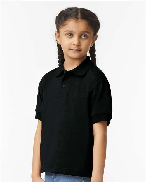 Gildan Youth DryBlend® Jersey Polo 8800B - HatFlow Company