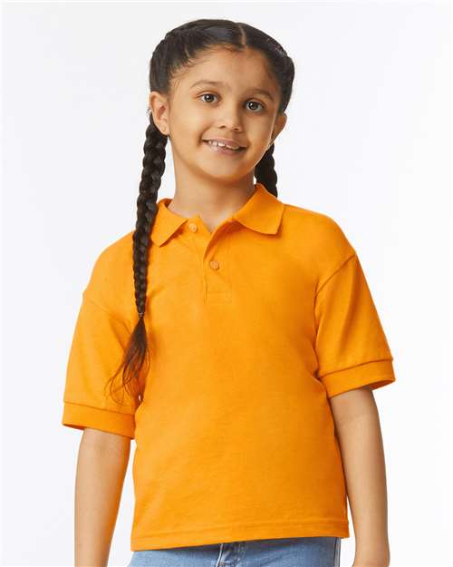 Gildan Youth DryBlend® Jersey Polo 8800B - HatFlow Company