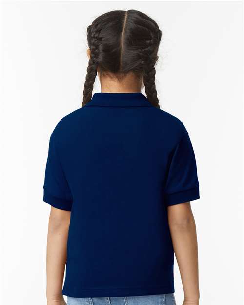 Gildan Youth DryBlend® Jersey Polo 8800B - HatFlow Company