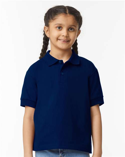 Gildan Youth DryBlend® Jersey Polo 8800B - HatFlow Company