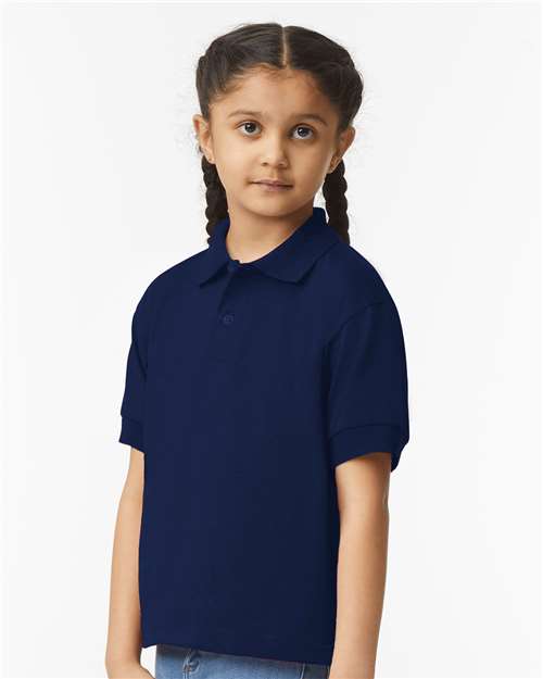 Gildan Youth DryBlend® Jersey Polo 8800B - HatFlow Company