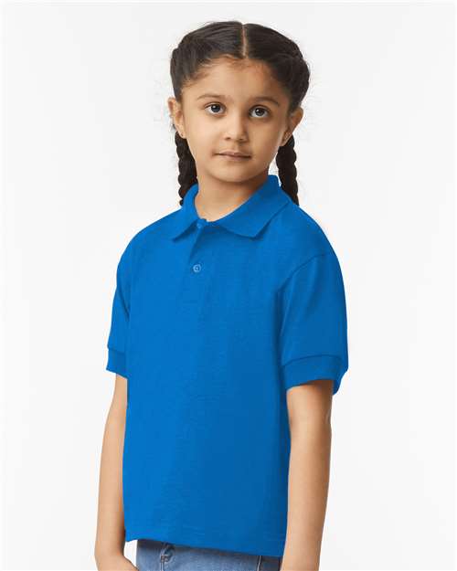 Gildan Youth DryBlend® Jersey Polo 8800B - HatFlow Company