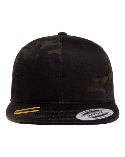 YP Classics Premium Flat Bill Snapback Cap 6089M - HatFlow Company