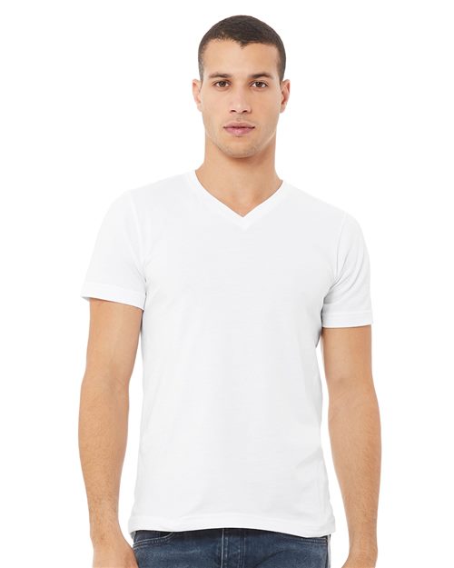 BELLA + CANVAS Unisex Jersey V-Neck Tee 3005 - HatFlow Company