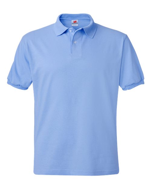 Hanes Men's EcoSmart® Jersey Polo 054X - HatFlow Company