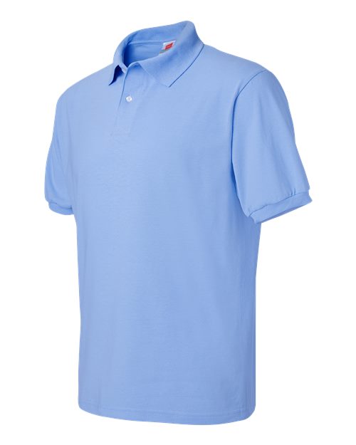 Hanes Men's EcoSmart® Jersey Polo 054X - HatFlow Company