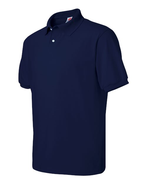 Hanes Men's EcoSmart® Jersey Polo 054X - HatFlow Company