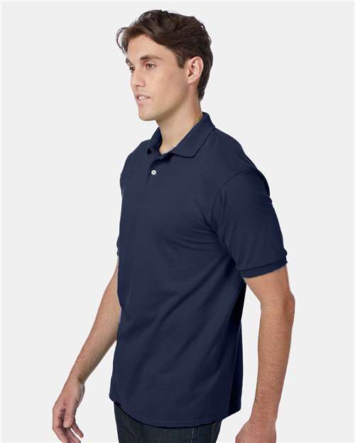 Hanes Men's EcoSmart® Jersey Polo 054X - HatFlow Company