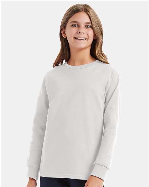 Hanes Youth Authentic Long Sleeve T-Shirt 5546